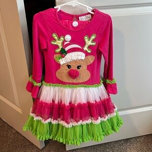 Emily Rose Reindeer Dress
